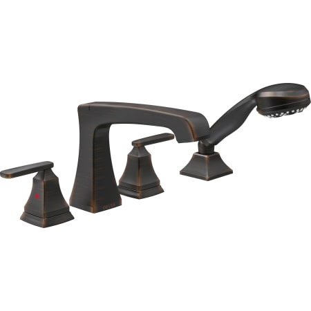 A large image of the Delta T4764 Venetian Bronze