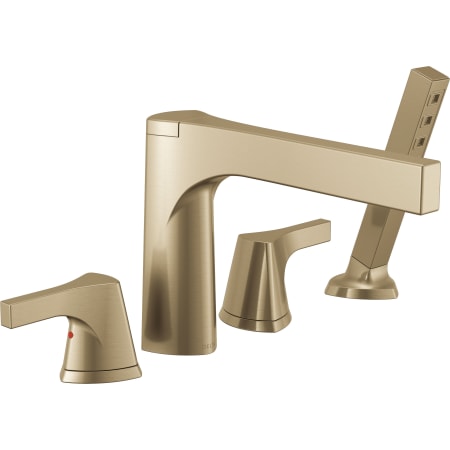 A large image of the Delta T4774 Champagne Bronze