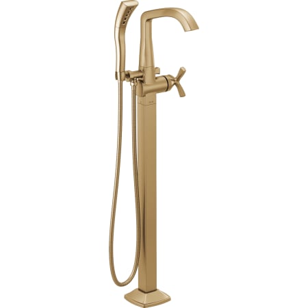 A large image of the Delta T47766-FL Lumicoat Champagne Bronze