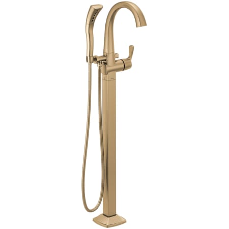 A large image of the Delta T4777-FL Champagne Bronze