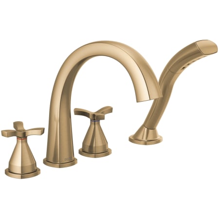 A large image of the Delta T47776 Champagne Bronze