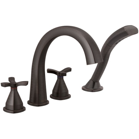 A large image of the Delta T47776 Venetian Bronze