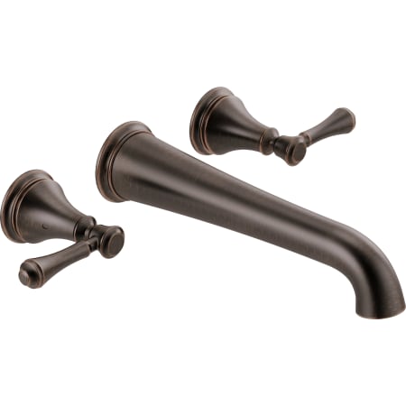 A large image of the Delta T5797-WL Venetian Bronze