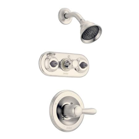 A large image of the Delta Lahara Monitor 14 Series Shower Package Brilliance Stainless