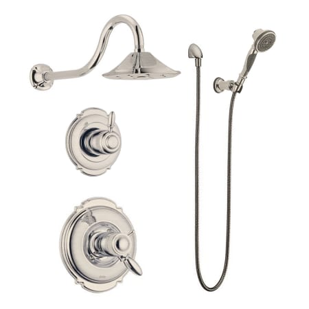 A large image of the Delta Victorian TempAssure Shower Package Brilliance Stainless