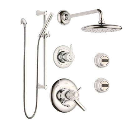 A large image of the Delta Rizu TempAssure Shower Package Brilliance Stainless