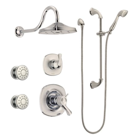 A large image of the Delta Addison TempAssure Shower Package Brilliance Stainless