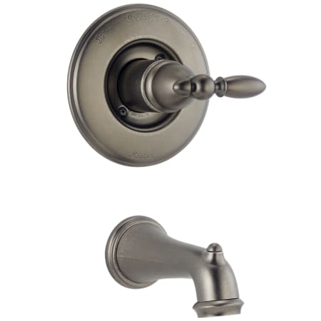 A large image of the Delta T14155-LHP Aged Pewter