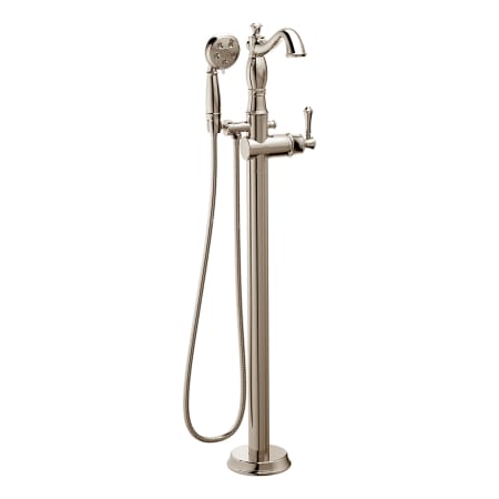 A large image of the Delta T4797-FL-LHP Brilliance Polished Nickel
