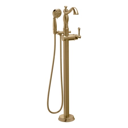 A large image of the Delta T4797-FL-LHP Champagne Bronze