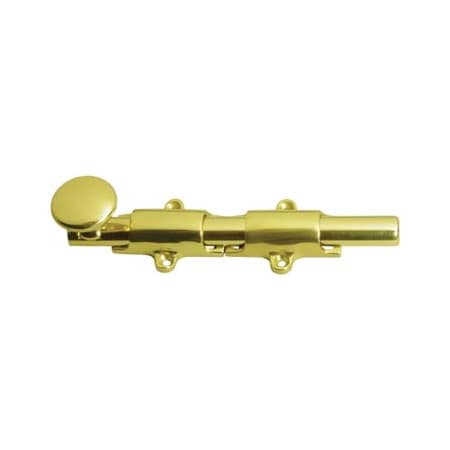 A large image of the Deltana 6SB Polished Brass
