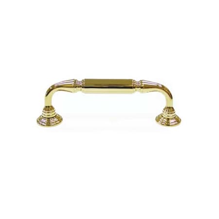 A large image of the Deltana DP2576 Lifetime Polished Brass