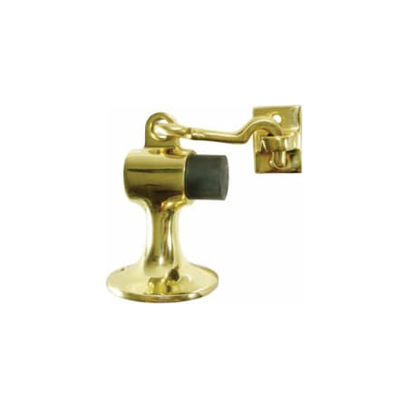 A large image of the Deltana DSF444 Polished Brass