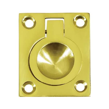 A large image of the Deltana FRP175 Lifetime Polished Brass