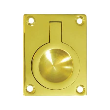 A large image of the Deltana FRP25 Lifetime Polished Brass