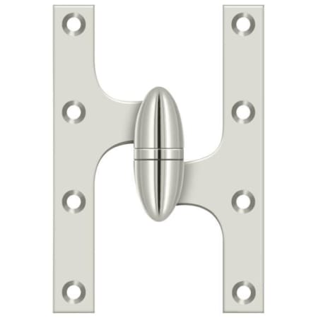 A large image of the Deltana OK6040B-R Polished Nickel