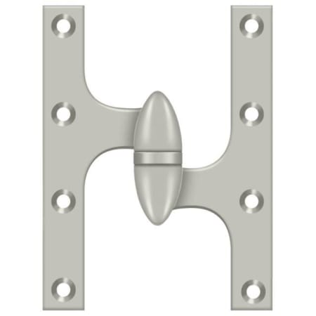 A large image of the Deltana OK6050B-R Satin Nickel