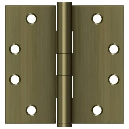 A large image of the Deltana S45U Antique Brass