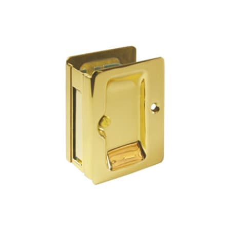 A large image of the Deltana SDPA325 Polished Brass