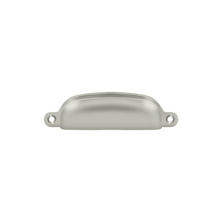 A large image of the Deltana SHP29 Satin Nickel
