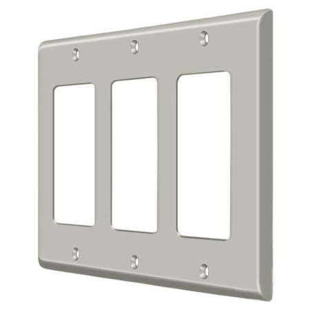 A large image of the Deltana SWP4740 Satin Nickel