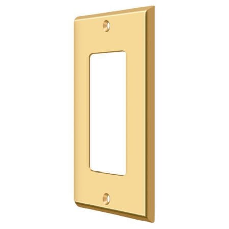 A large image of the Deltana SWP4754 Lifetime Polished Brass