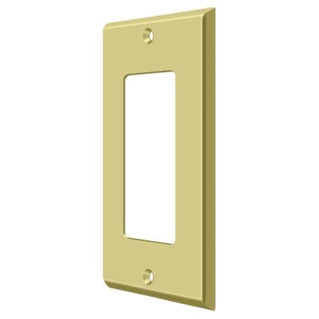 A large image of the Deltana SWP4754 Polished Brass
