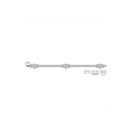 A large image of the Deltana 24SB Polished Chrome