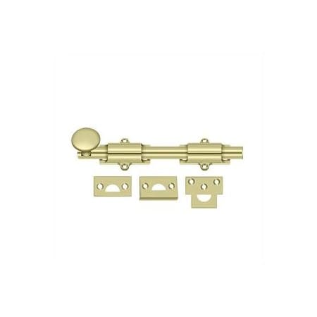 A large image of the Deltana 8SB3 Unlacquered Brass