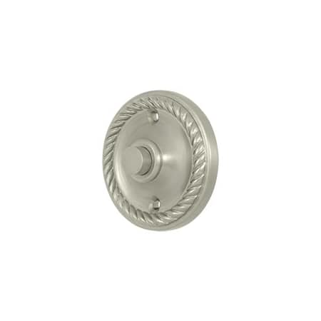 A large image of the Deltana BBRR213 Satin Nickel