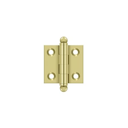 A large image of the Deltana CH1515 Polished Brass