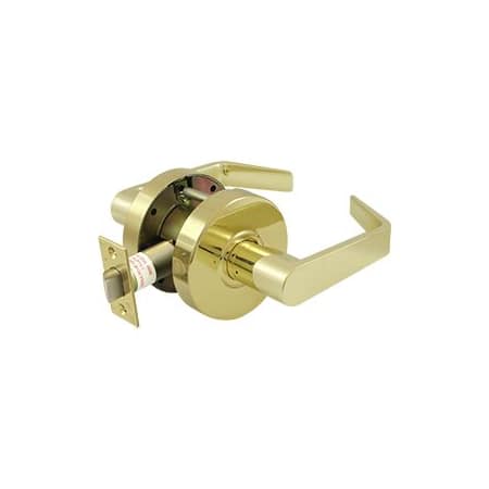 A large image of the Deltana CL501EVC Polished Brass