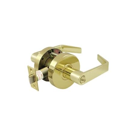 A large image of the Deltana CL502EVC Polished Brass