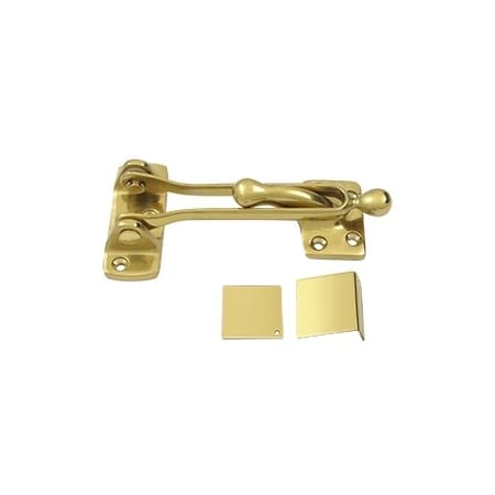 A large image of the Deltana DG525 Polished Brass