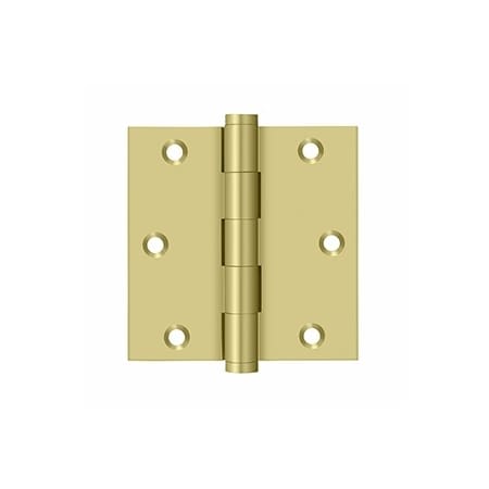 A large image of the Deltana DSB35 Polished Brass