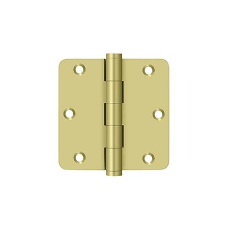 A large image of the Deltana DSB35R4 Polished Brass