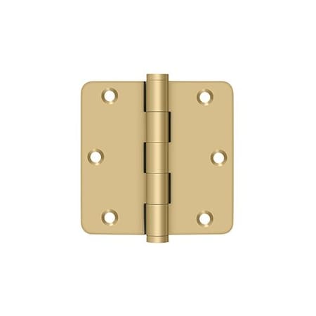 A large image of the Deltana DSB35R4 Brushed Brass