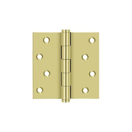 A large image of the Deltana DSB4-RZ Polished Brass