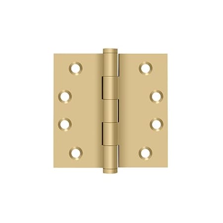 A large image of the Deltana DSB4 Satin Brass