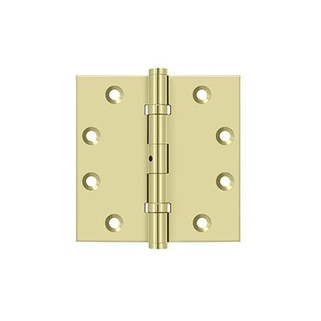 A large image of the Deltana DSB45NB Unlacquered Brass