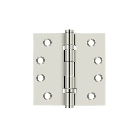 A large image of the Deltana DSB4B Polished Nickel