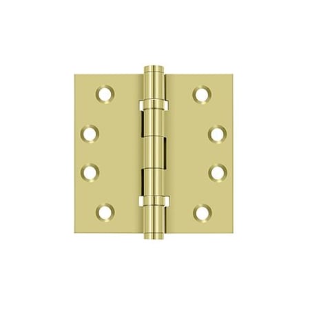 A large image of the Deltana DSB4B Polished Brass