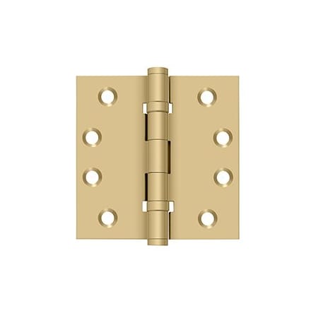 A large image of the Deltana DSB4B Satin Brass