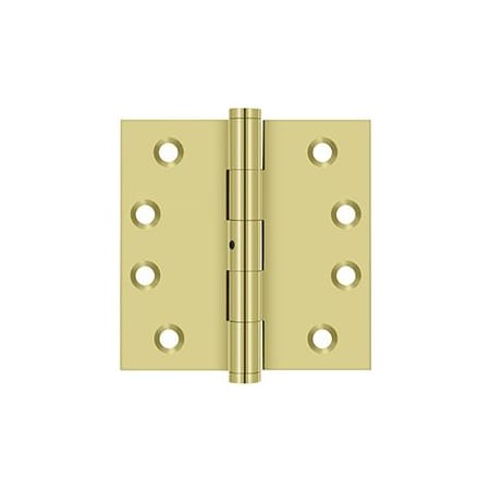 A large image of the Deltana DSB4N Polished Brass