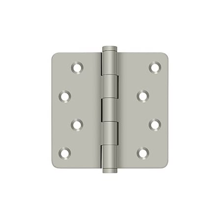 A large image of the Deltana DSB4R4-RZ Satin Nickel
