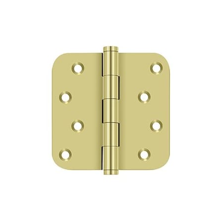 A large image of the Deltana DSB4R5-RZ Polished Brass