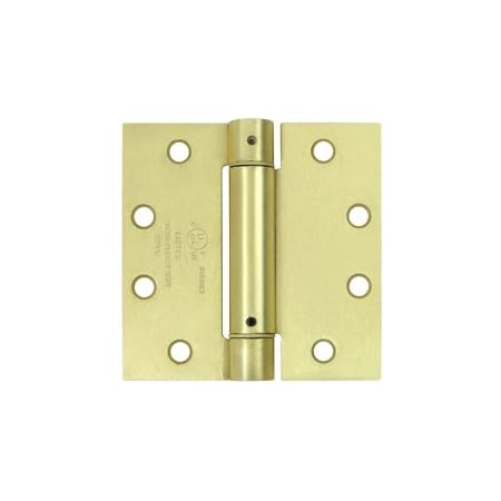 A large image of the Deltana DSH45 Satin Brass
