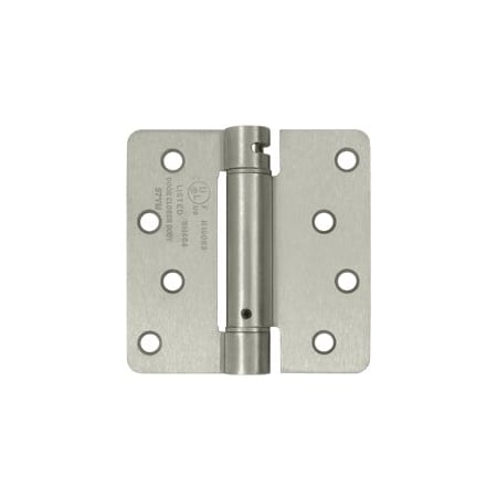A large image of the Deltana DSH4R4 Satin Nickel