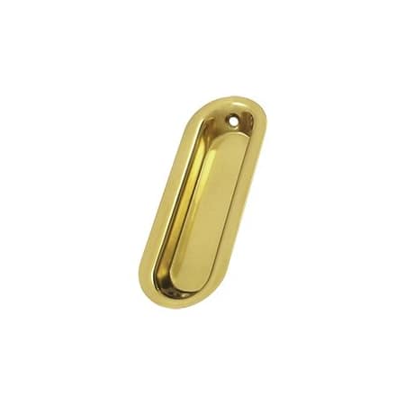 A large image of the Deltana FP223 Polished Brass