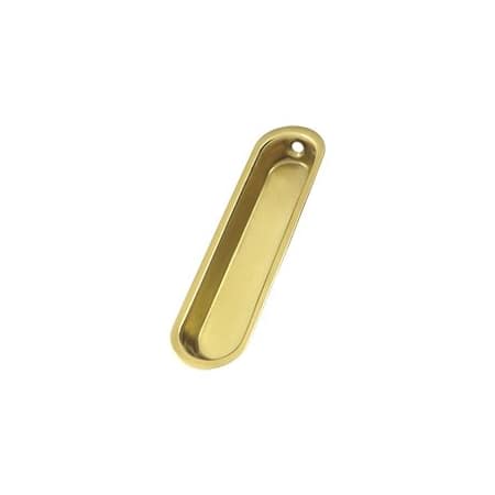 A large image of the Deltana FP828 Polished Brass